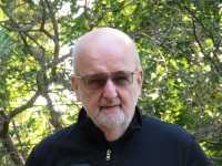 Headshot of Professor Ian Lancashire.