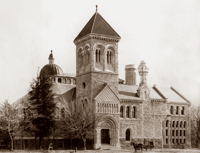 Old Building Sepia