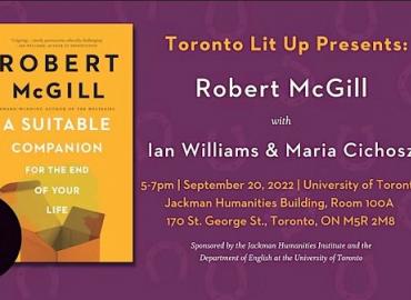 Robert McGill Book Launch Event Poster